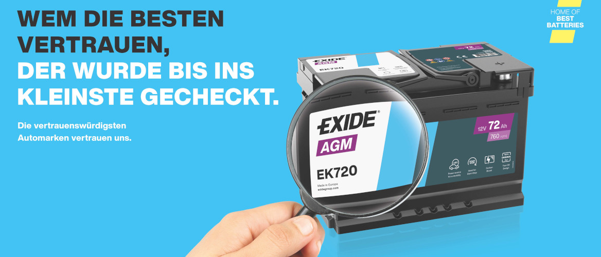 Markenkampagne für AGM Batterien