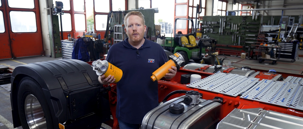 [Video] Rücklauffilter Mobilhydraulik fachgerecht prüfen